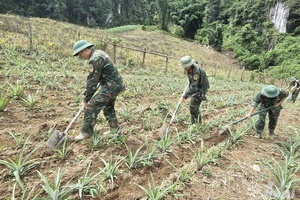 'Where troops serve, communities thrive