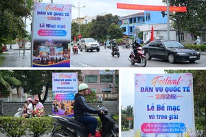 Điện Biên bustling ahead of Folk Dance Festival 2026