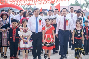 Permanent Deputy PM Phạm Gia Túc attends inauguration of Thanh Nưa Ethnic Boarding Primary and Secondary School