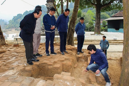 New archaeological discoveries found at Mường Luân Tower