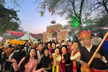 Điện Biên Province attends int’l handicrafts fair in India