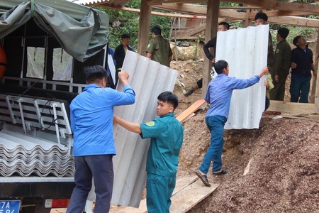 Urgent relocation of residents from disaster-prone areas