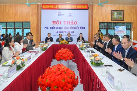 Workshop on sustainable community tourism development in Phiêng Lơi village