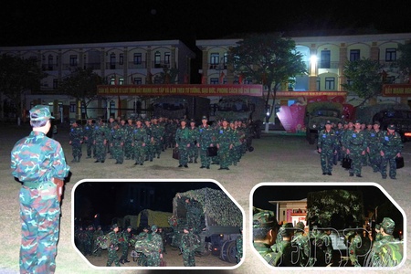 Following soldiers’ footsteps to “combat readiness” training ground