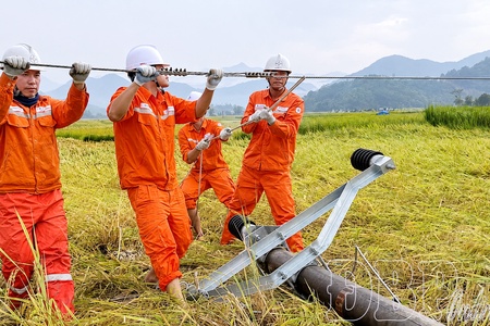 Maintaining uninterrupted power supply during the rainy and flood season