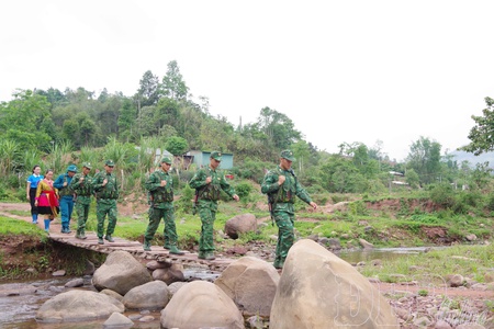 A strong border built up from the people’s trust