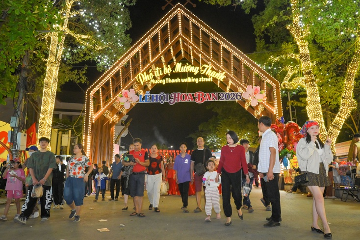 Grand opening ceremony for Mường Thanh Walking Street