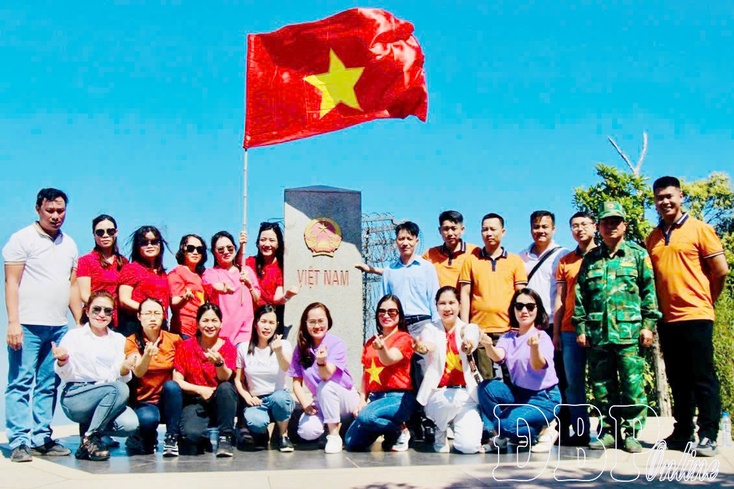 One step, three countries: Reaching Vietnam’s Westernmost marker