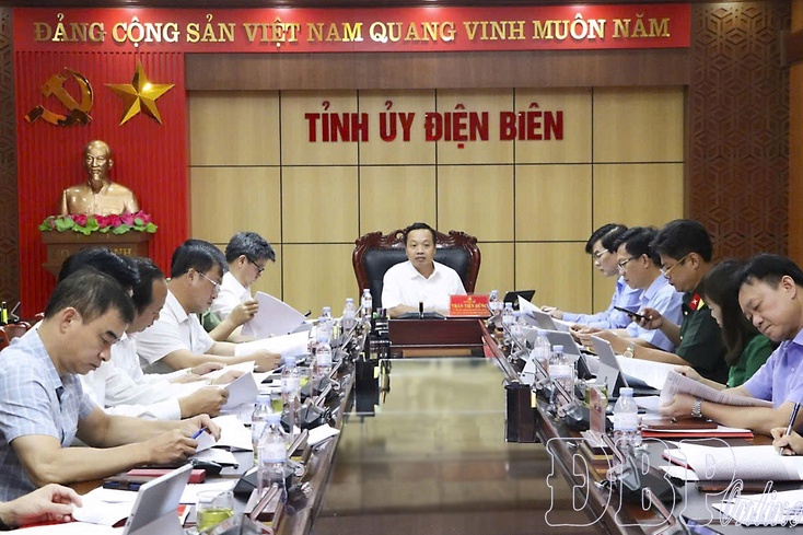 Điện Biên holds 3rd meeting of provincial Steering Committee for Prevention and Control of Corruption, Wastefulness, and Negativity
