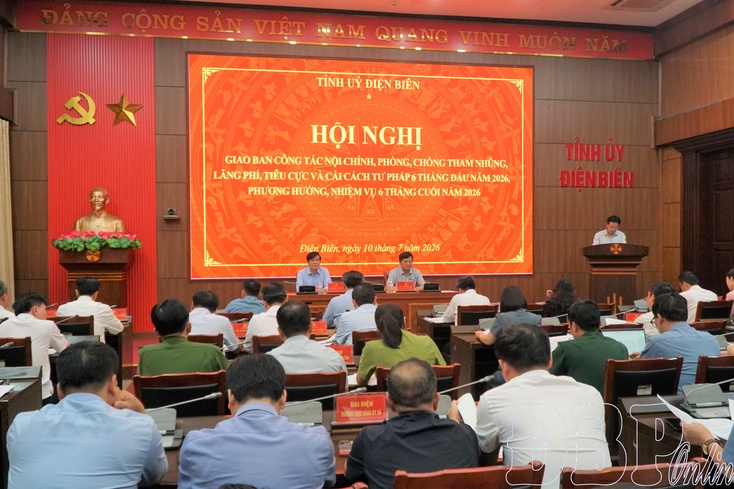 Briefing conference on internal affairs, anti-corruption, and judicial reform