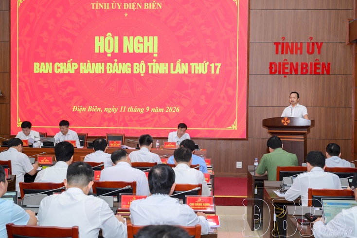 The Executive Board of Điện Biên provincial Party Committee convenes 17th conference